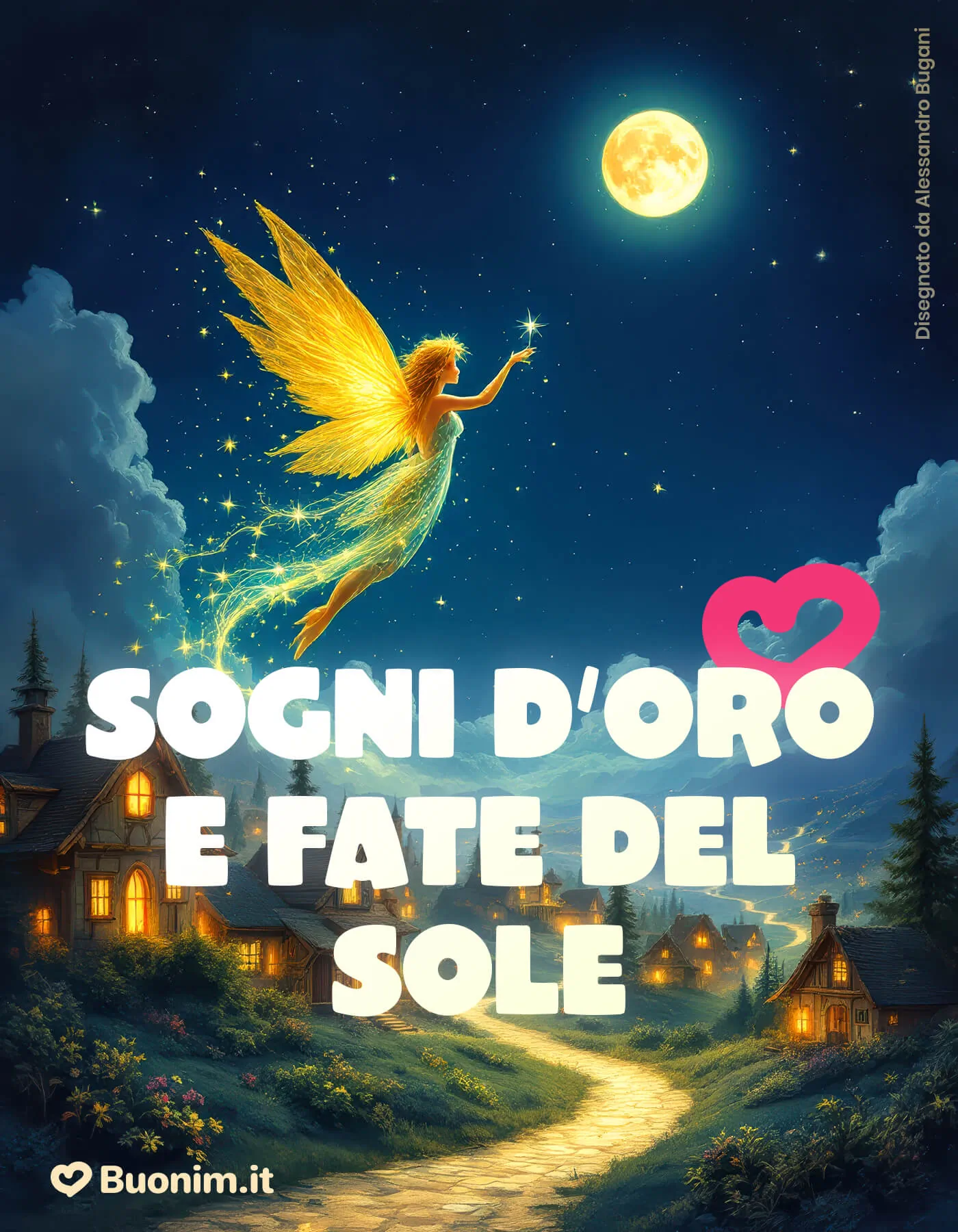 Una buonanotte magica dalle fate del sole