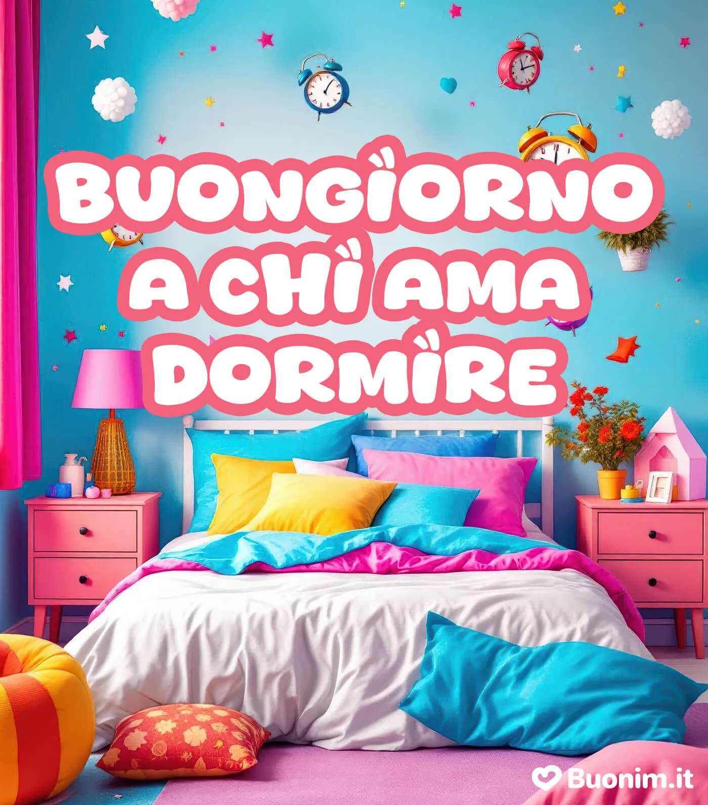Frasi divertenti sul buongiorno con immagini Una foto di buongiorno divertente per dire ti penso con un sorriso