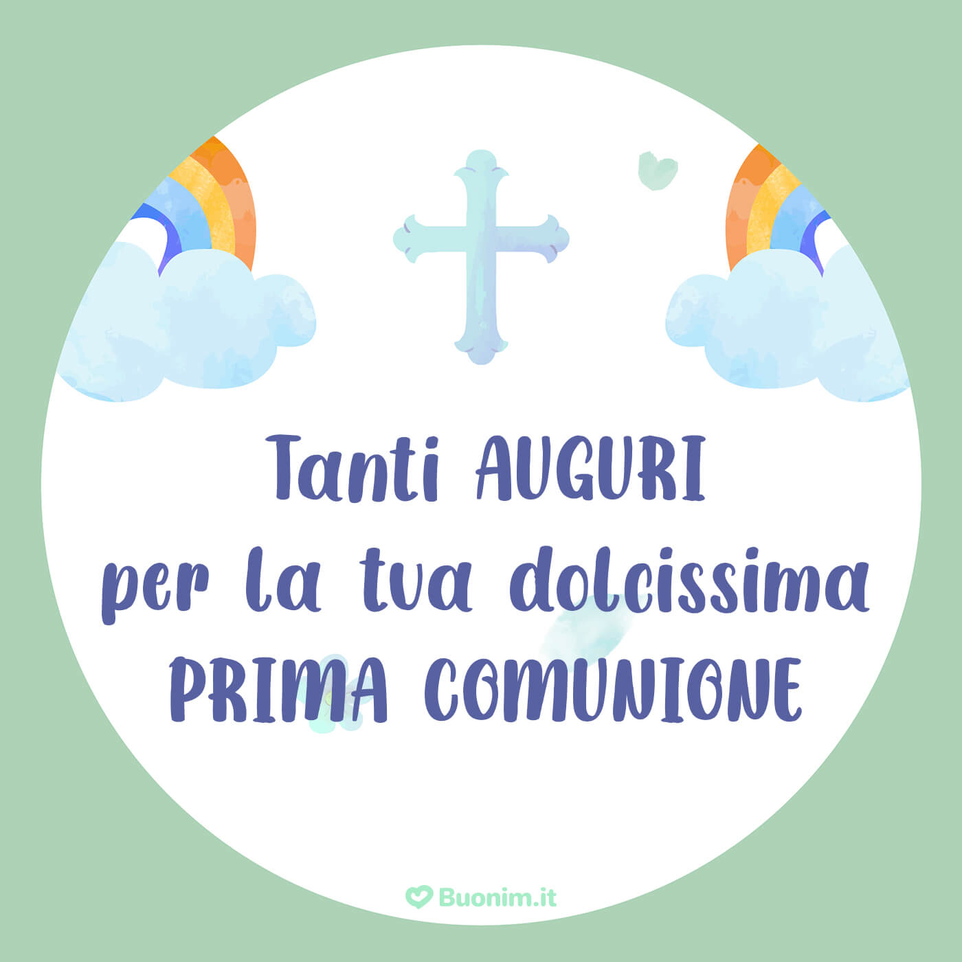 Biglietti di prima comunione pronti da inviare con affetto Una frase per la prima comunione per un augurio sentito e autentico