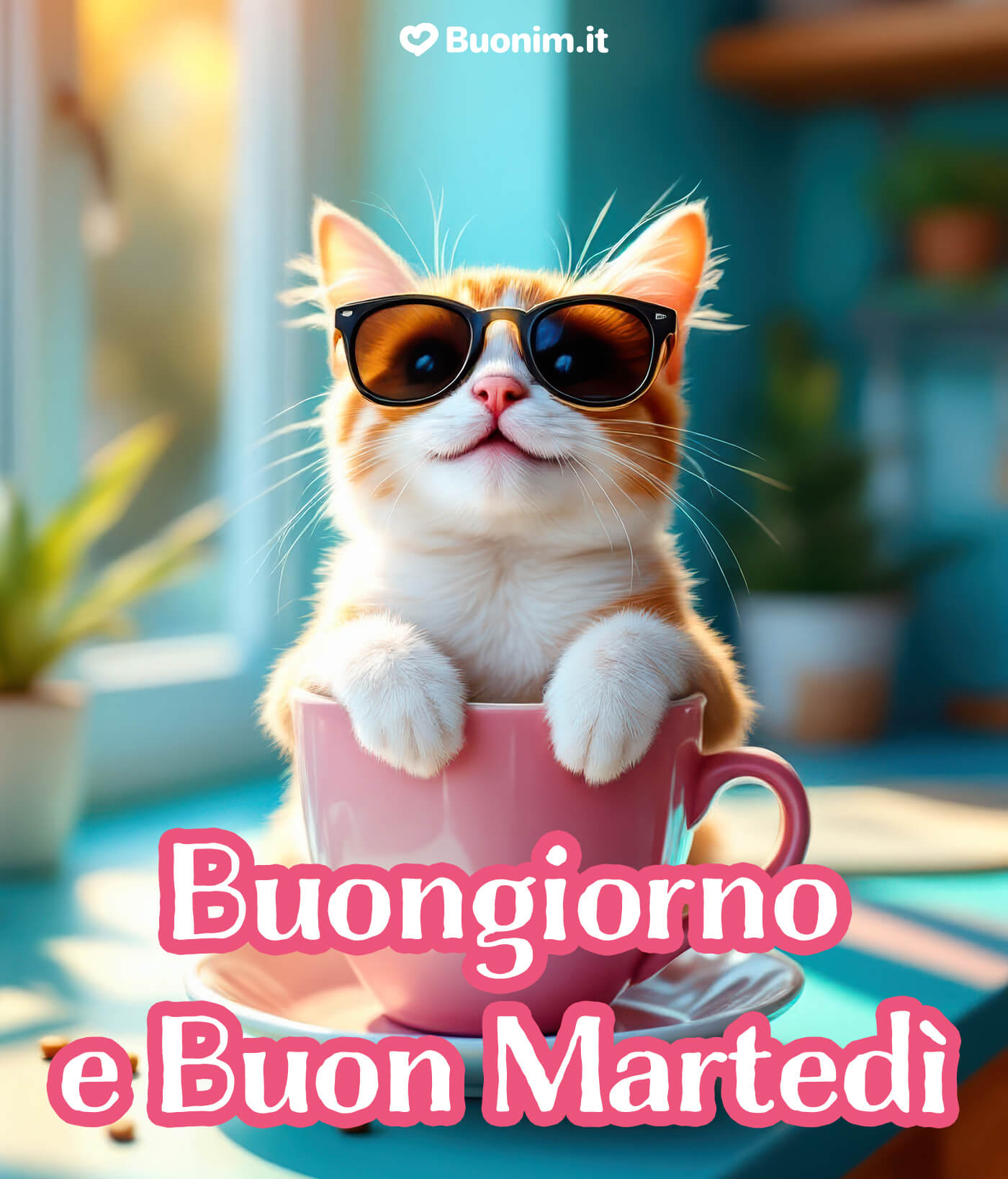 Scegli un’immagine divertente di buongiorno per il martedì per iniziare con allegria Un’immagine di buongiorno e buon martedì per augurare una splendida giornata