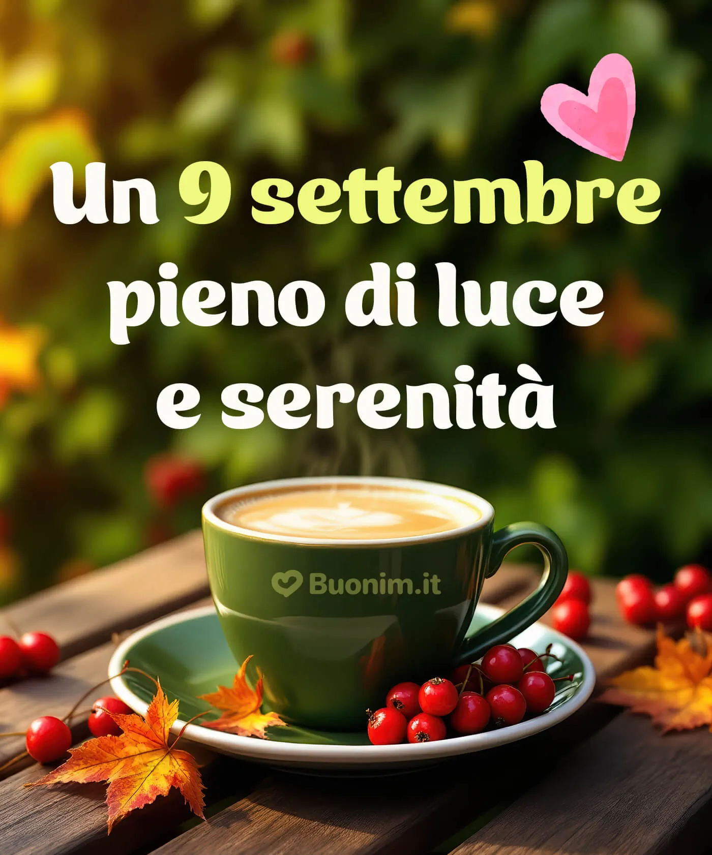 Un’immagine nuova di buongiorno per regalare luce e dolcezza a questa giornata