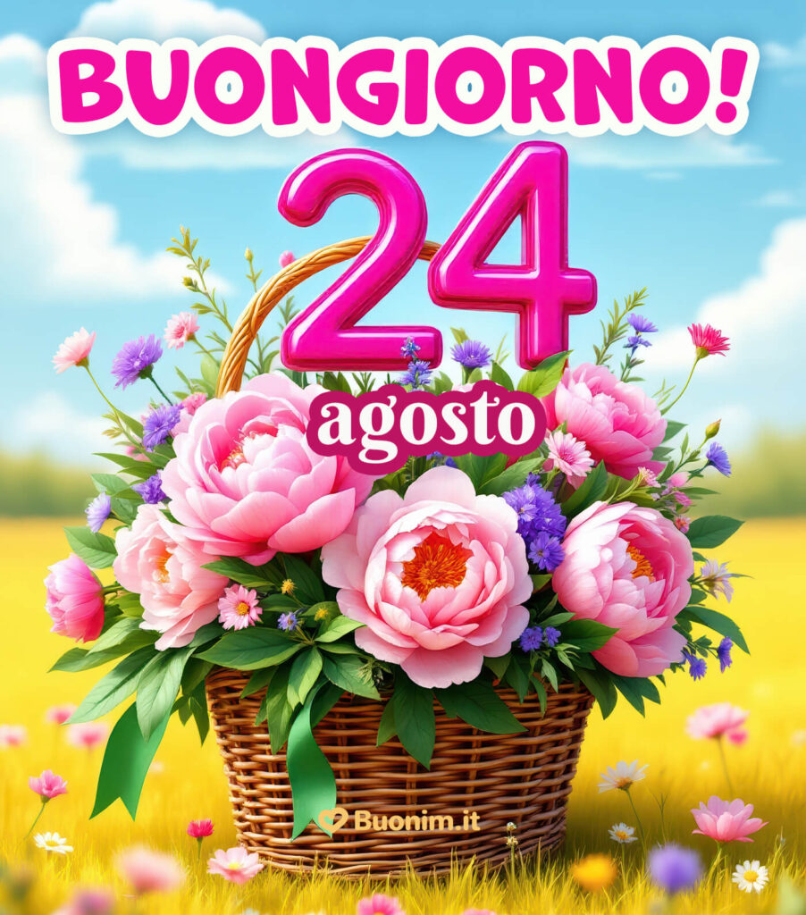 Le più belle immagini di buongiorno 24 agosto per illuminare l’anima e scaldare il cuore