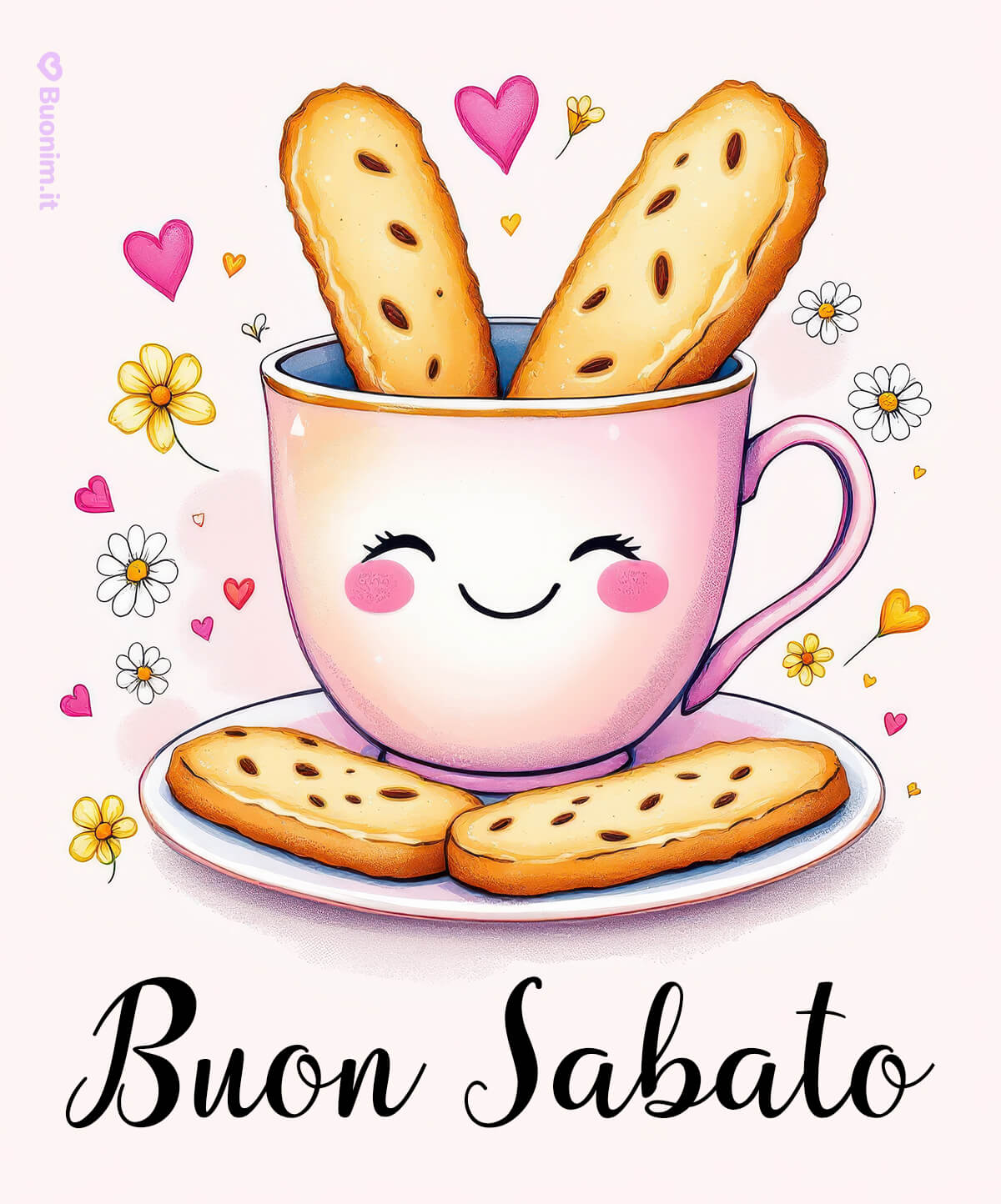 Weekend originale, buon sabato con frase speciale Tra cuori e biscotti, arriva una coccola che sa di casa. È un’immagine per il weekend e per il buon sabato con una frase speciale, tra idee originali da condividere con leggerezza.